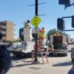 Photo: Pedestrian Safety Zones, Reno Police Department, City of Reno Traffic Engineering, Nevada Department of Transportation Traffic Safety Engineering